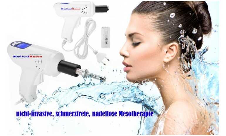 Autoinjektor,Meso gun,Mesotherapie ohne Nadeln ,Mesoporation