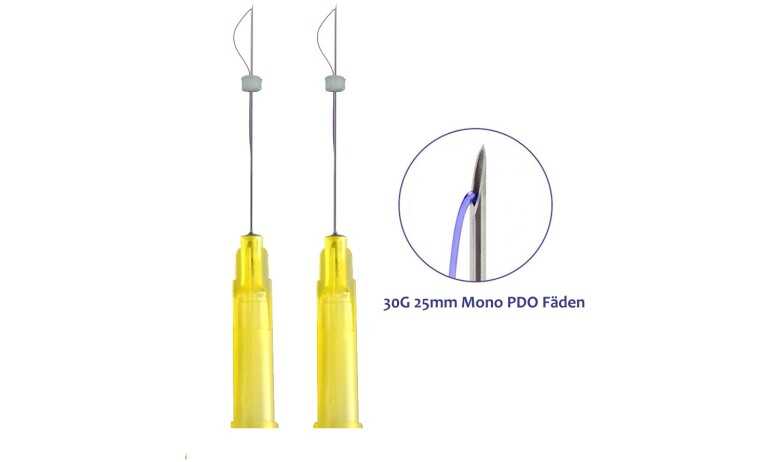 Mono Premium Fäden 30G 25mm,Spitz