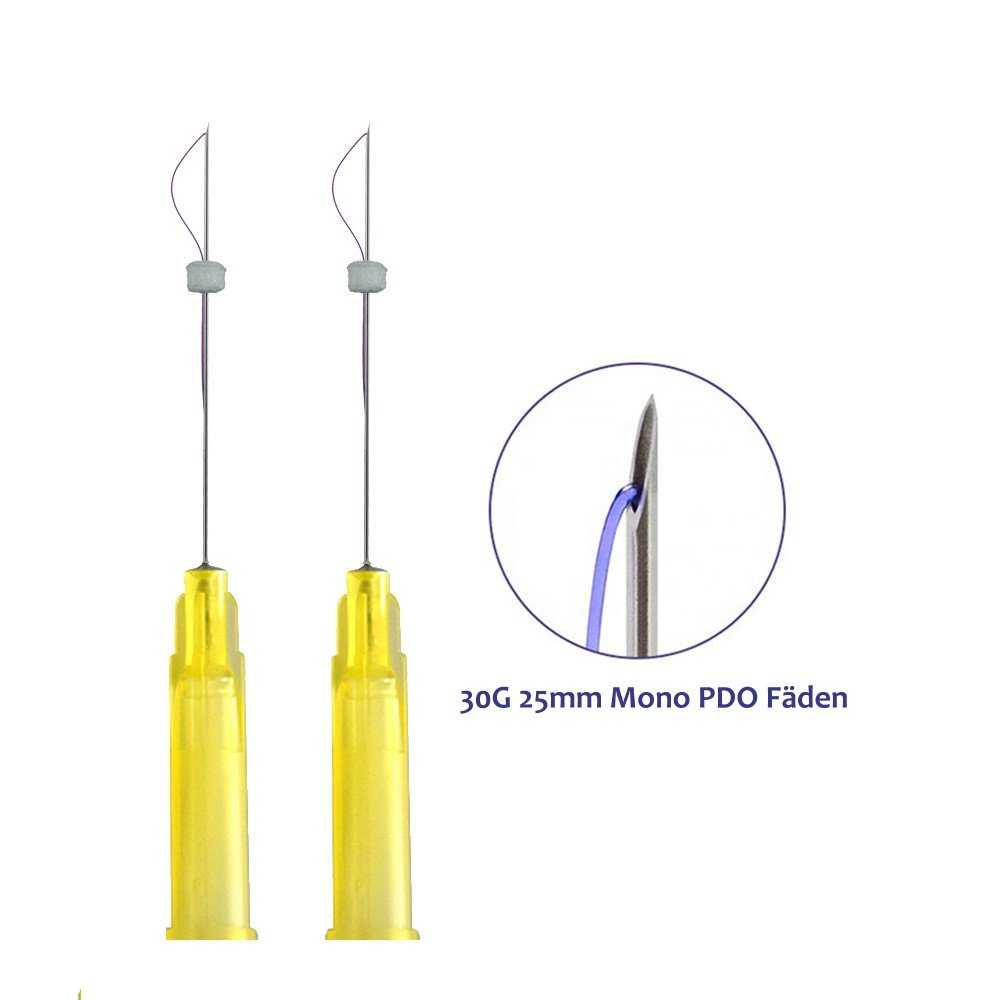 Mono Premium Fäden 30G 25mm,Spitz