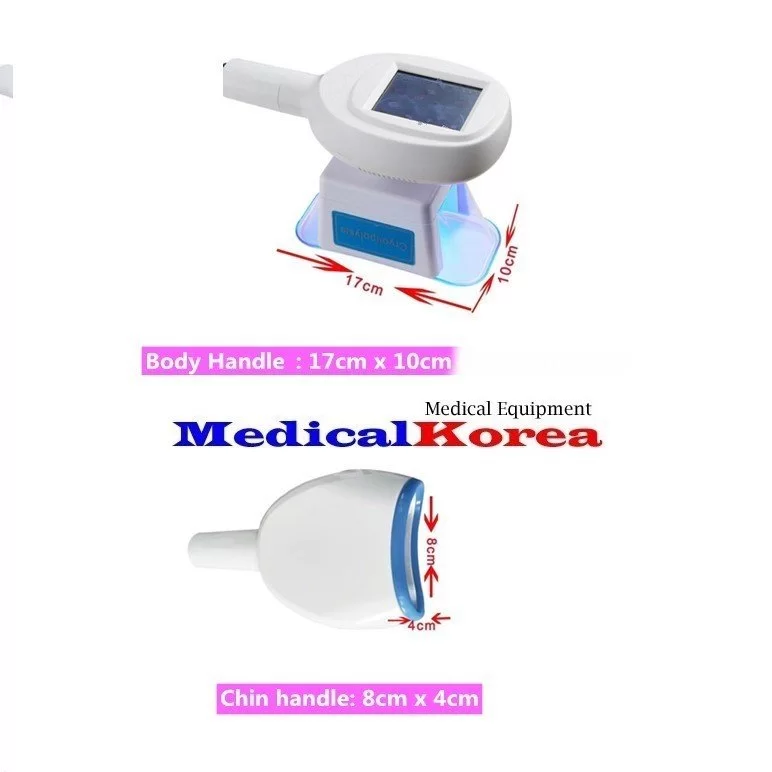 Kryolipolyse Gerät High-Tech Profi,3 x Cooling Handstück,inkl.Doppelkinn Aufsatz – Bild 3