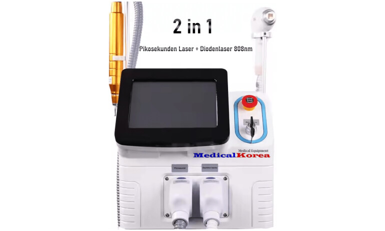 Pikosekunden Diodenlaser 808 2in1