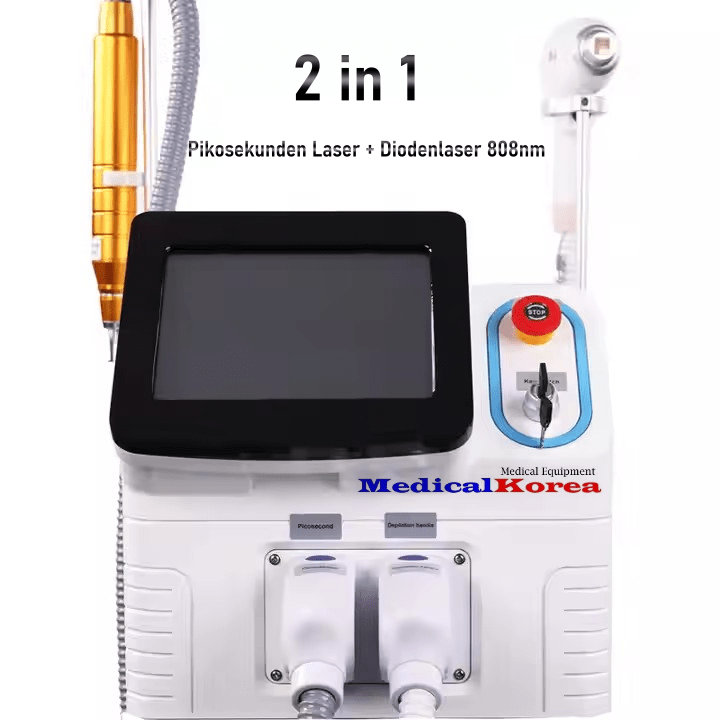 Pikosekunden Diodenlaser 808 2in1