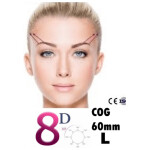 PDO Fäden,COG 8D 23G X 60mm L-Typ Stumpf