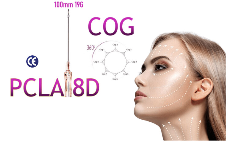 PCLA Fäden COG 8D 19G 100mm L-Typ Stumpf