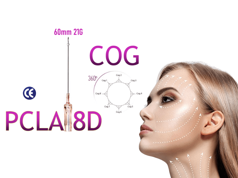 PCLA Fäden COG 8D 21G 60mm L-Typ Stumpf – Bild 2