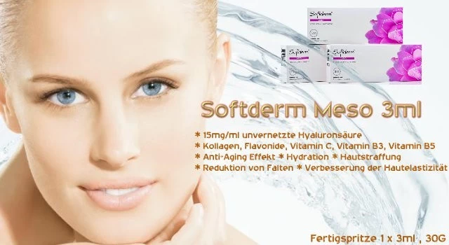 Softderm Fertigspritze 3ml, Mesolift Hydration