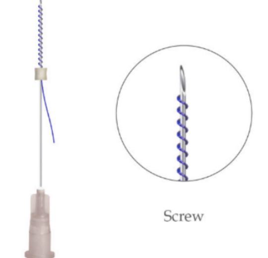 Tornado Screw PDO 27G 38mm/60mm Spitz – Bild 2