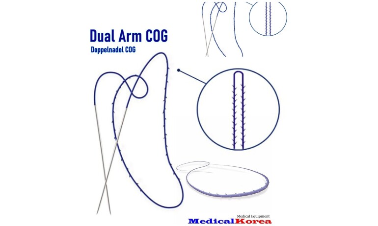 PDO Dual Arm COG, 21G 420mm,W-Typ Stumpf