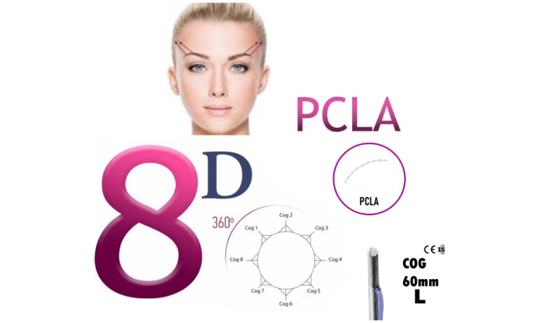 PCLA Fäden COG 8D 21G 60mm L-Typ Stumpf