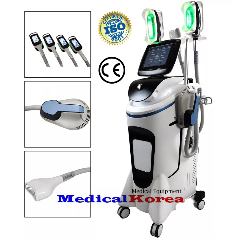 EMS Muskeltrainer Körperformer mit Kryolipolyse 2in1 Kombi Gerät