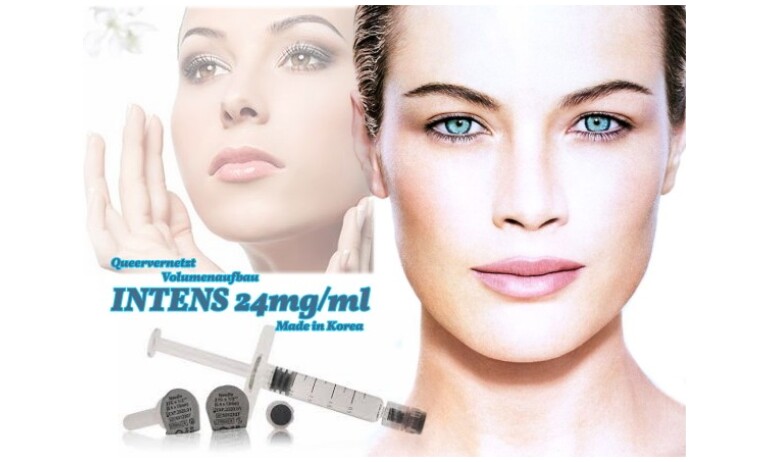 INTENSE 2ml Hyaluronsäure, Wagenaufbau, Volumen, Lippen, Kontur