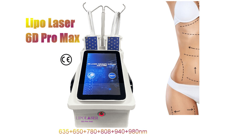 Lipo Laser 6D Pro Max, mit 10 Pads