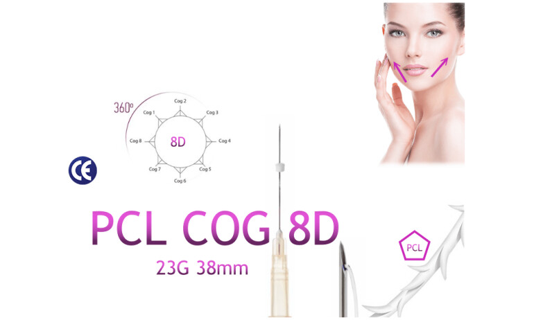 PCL Fäden COG 8D 23G 38mm V-Lift, Spitz