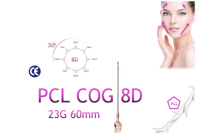 PCL Fäden COG 8D 23G 60mm V-Lift, L Typ