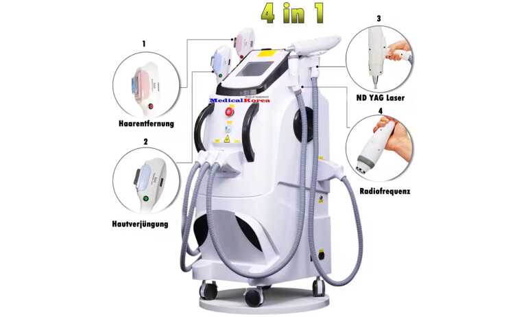 Laser 4in1 IPL Yag RF